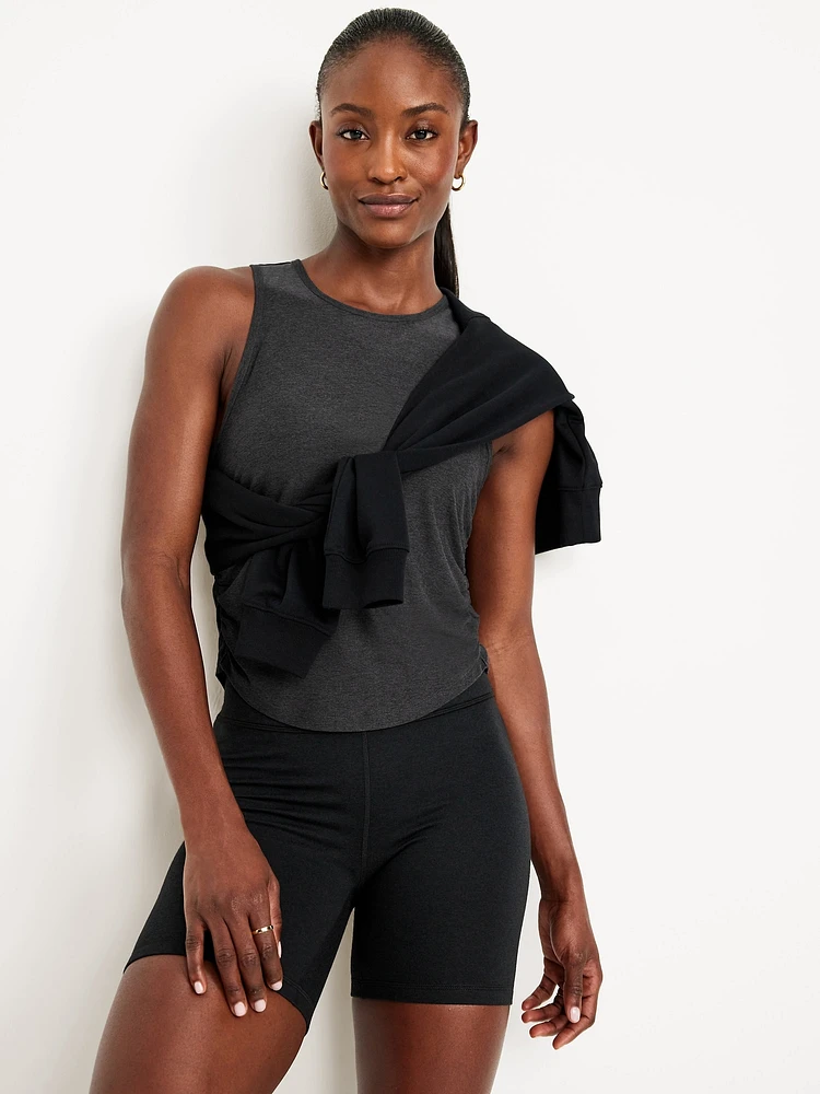 CloudMotion Ruched Tank Top