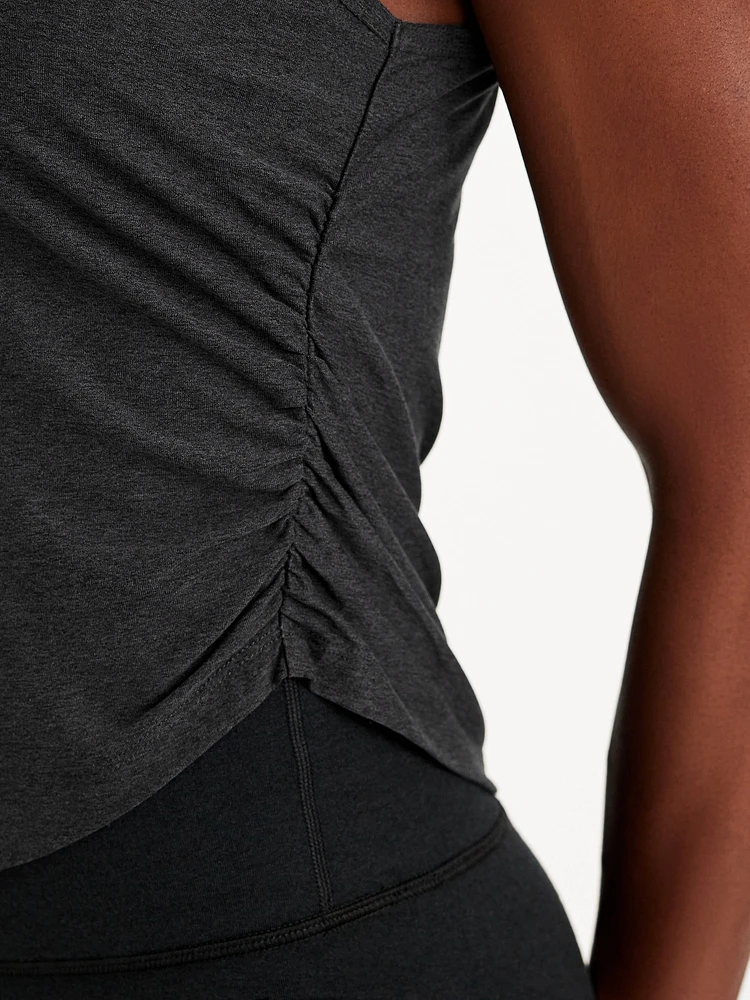 CloudMotion Ruched Tank Top