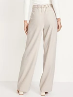 Extra High-Waisted Taylor Wide-Leg Trouser Pants