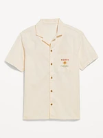 Short-Sleeve Camp Shirt