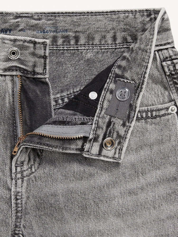 High-Waisted Baggy Jeans for Girls