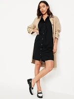 Mini Shirt Dress