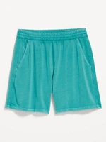 Extra High-Waisted SoComfy Sweat Shorts -- 5-inch inseam