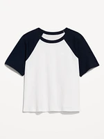 EveryWear Raglan Crop T-Shirt