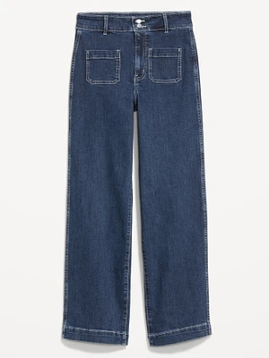 Extra High-Waisted Sky-Hi Mariner Wide-Leg Jeans