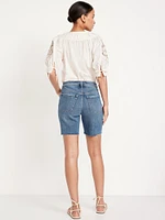 High-Waisted OG Jean Shorts -- 7-inch inseam