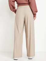 Extra High-Waisted SleekTech Pleated Trousers