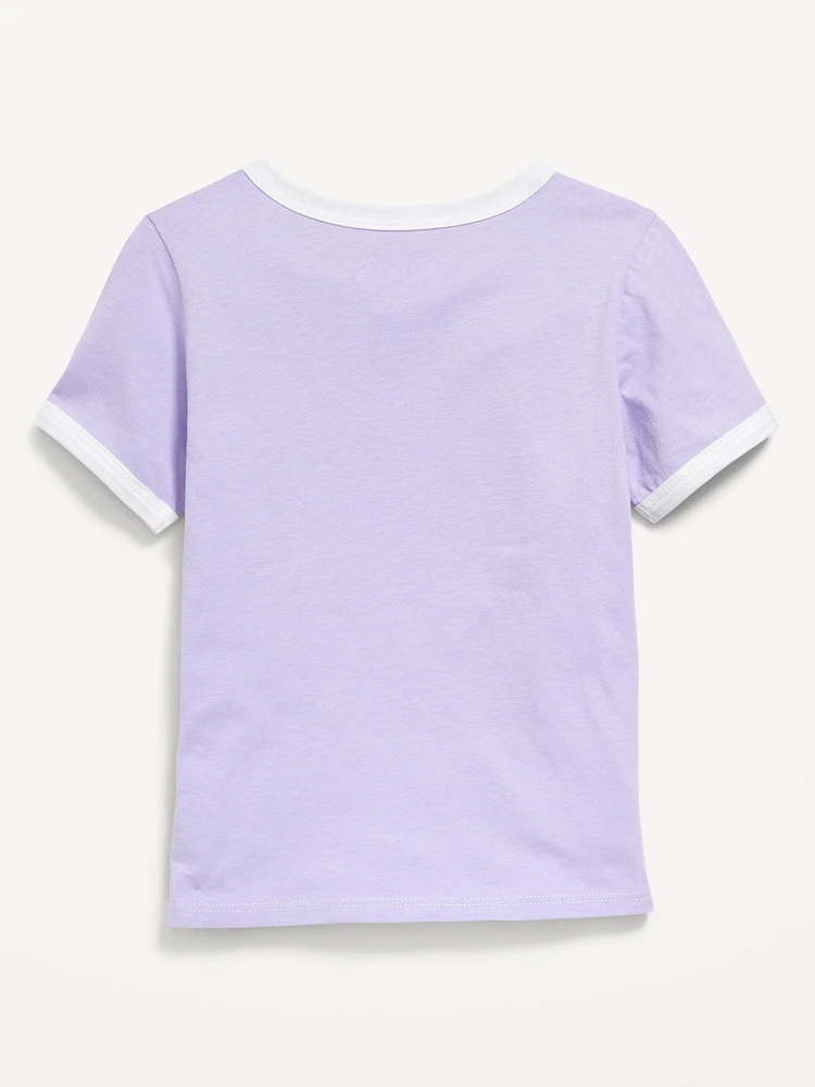 The Smurfs™ Ringer Graphic T-Shirt for Girls