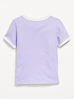 The Smurfs™ Ringer Graphic T-Shirt for Girls