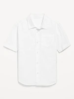 Short-Sleeve Oxford Shirt for Boys