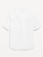 Short-Sleeve Oxford Shirt for Boys