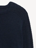 Pointelle Pullover Sweater