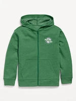 Fleece Zip-Front Hoodie for Boys