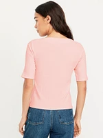 Ribbed T-Shirt