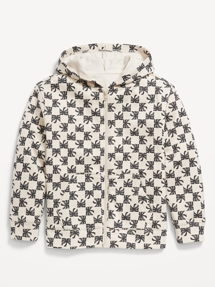 Fleece Zip-Front Hoodie for Boys