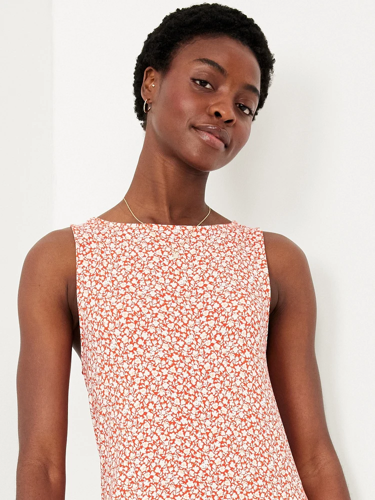Sleeveless Mini Swing Dress