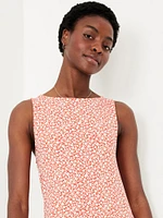 Sleeveless Mini Swing Dress