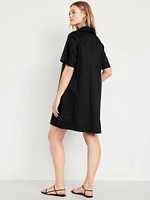 Mini Swing Shirt Dress