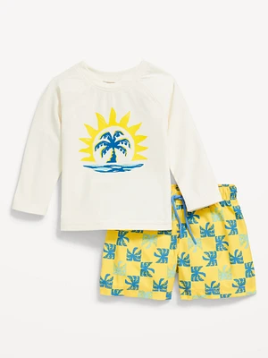 Rashguard Swim Top & Trunks for Baby