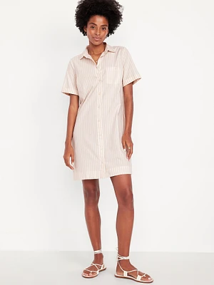 Mini Shirt Dress