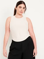 CloudMotion Ruched Tank Top