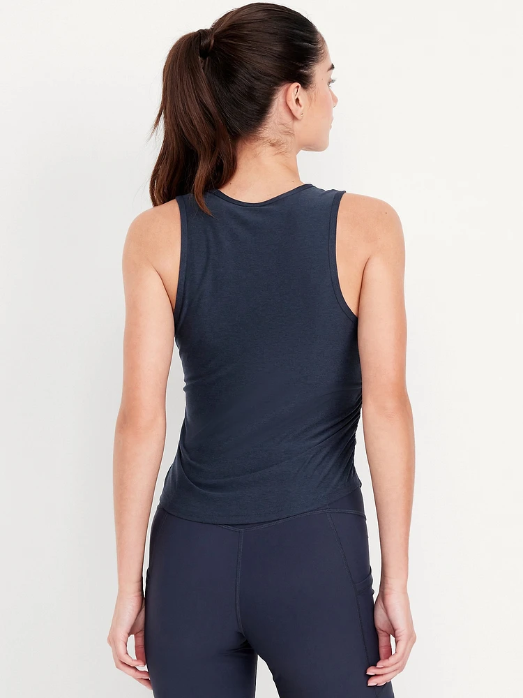 CloudMotion Ruched Tank Top