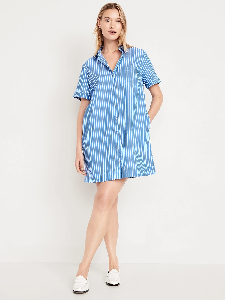 Mini Shirt Dress