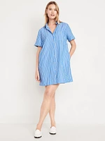 Mini Shirt Dress