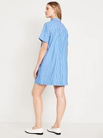 Mini Shirt Dress