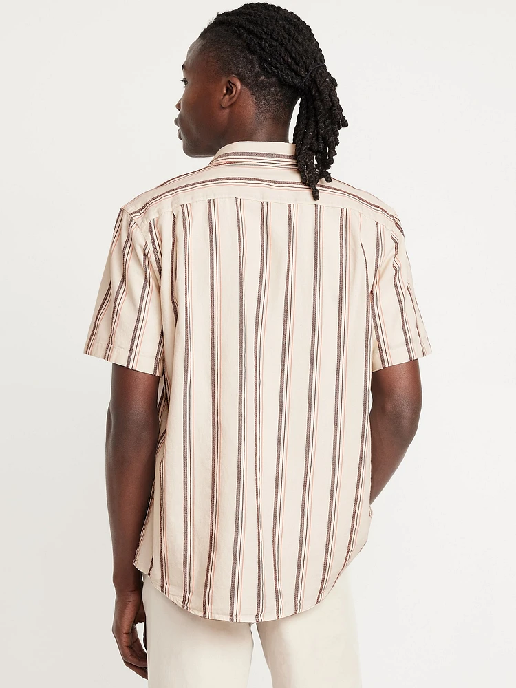 Classic Fit Everyday Textured Dobby Shirt