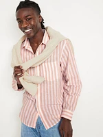Classic Fit Linen-Blend Shirt