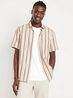 Classic Fit Everyday Textured Dobby Shirt
