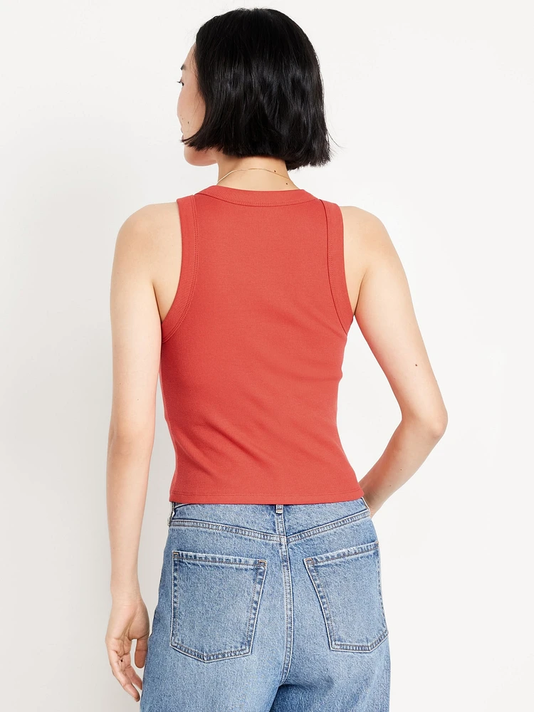 Snug Crop Tank Top