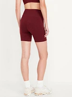 Extra High-Waisted CloudComfy Biker Shorts -- 6-inch inseam