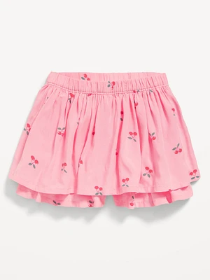 Printed Skort for Toddler Girls