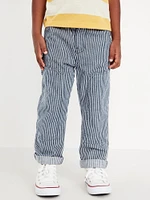 Printed Utility Carpenter Pants for Toddler Boys