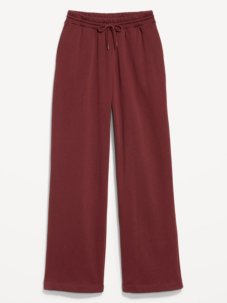 Extra High-Waisted SoComfy Wide-Leg Sweatpants