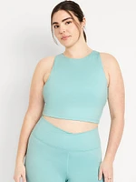 CloudComfy High-Neck Longline Sports Bra