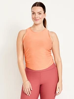 CloudMotion Ruched Tank Top