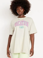 Oversized EveryWear Graphic Tunic T-Shirt