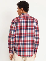 Classic Fit Plaid Everyday Shirt