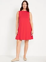 Sleeveless Mini Swing Dress