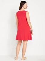 Sleeveless Mini Swing Dress