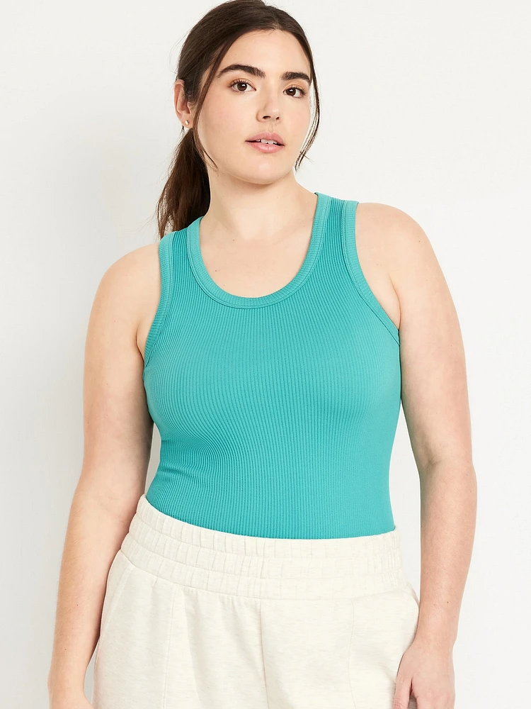 Exhale Seamless Fitted Rib Tank