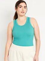 Exhale Seamless Fitted Rib Tank
