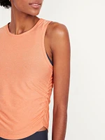 CloudMotion Ruched Tank Top