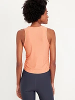 CloudMotion Ruched Tank Top
