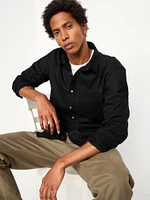 Linen-Blend Shirt