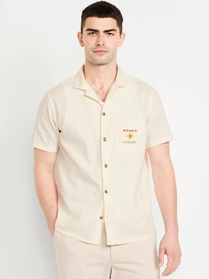 Short-Sleeve Camp Shirt