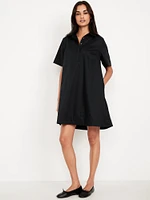 Mini Swing Shirt Dress